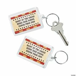 Discount 😉 Personalized Vintage Circus Keychains - 12 Pc. 🌟