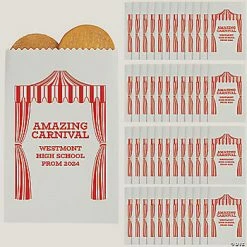 Best reviews of 🥰 Personalized Carnival Paper Treat Bags - 50 Pc. ⌛