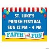 Cheapest ⭐ Personalized Church Carnival Yard Sign 🛒