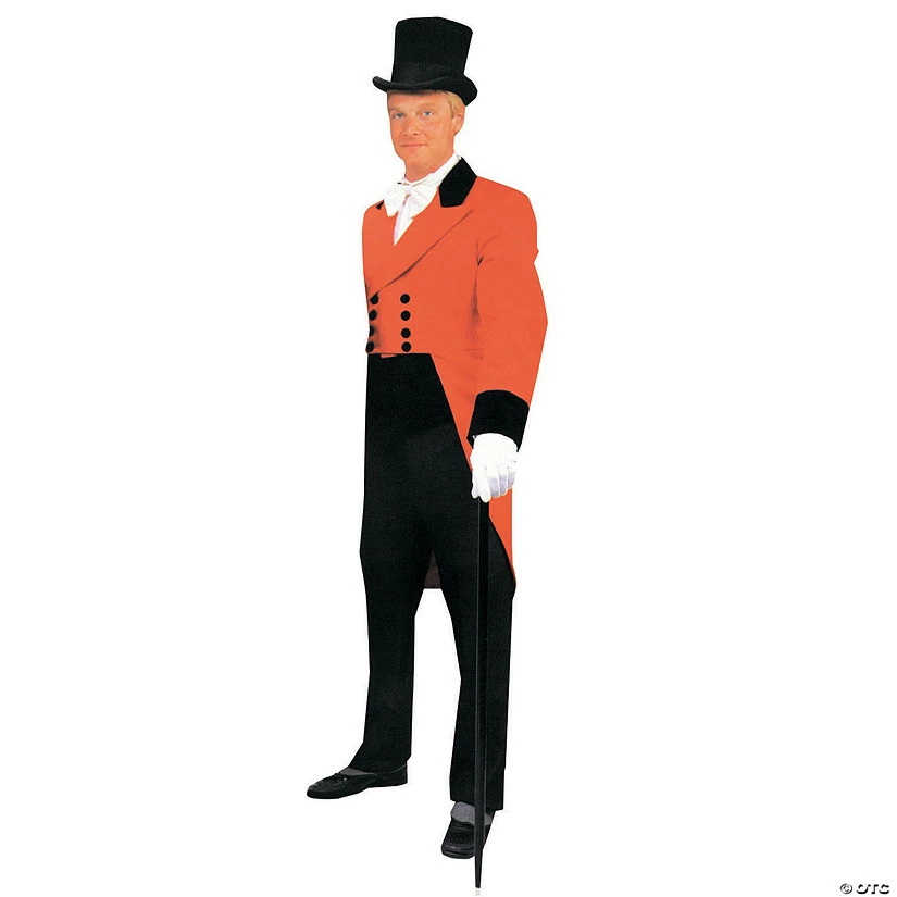 Buy β€οΈ Men's π§₯ Coat and Vest Ringmaster Costume π€© - Image 2