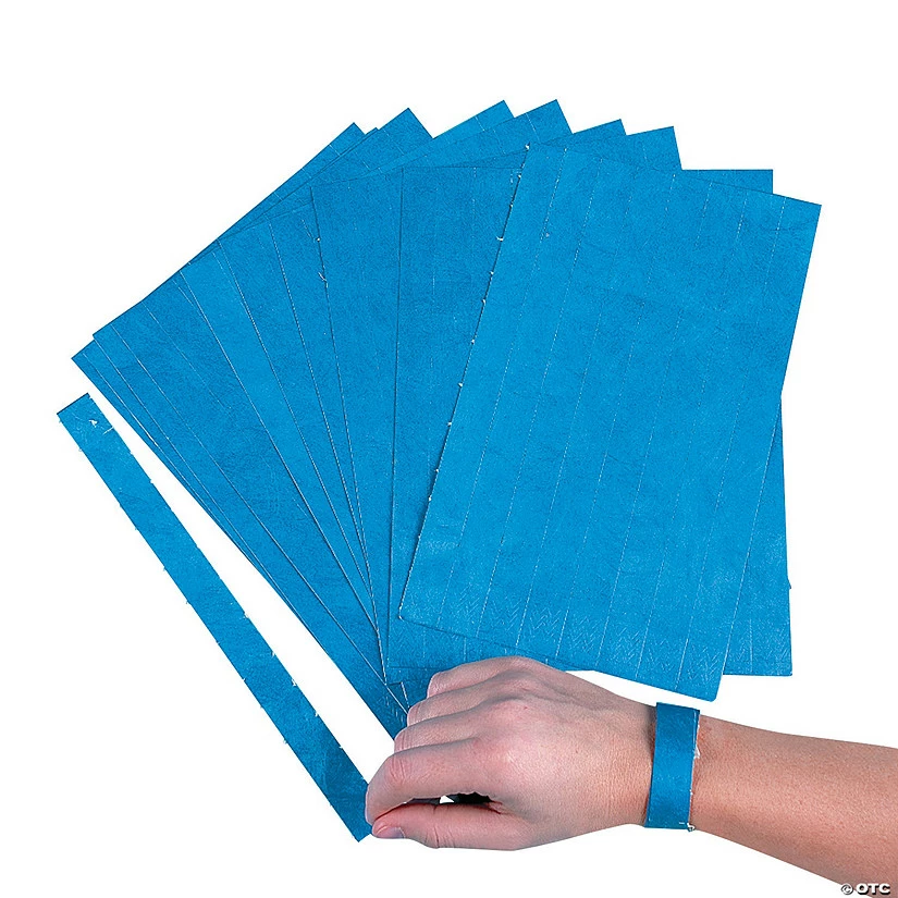 Flash Sale π₯° Self-Adhesive Paper Wristbands- 100 Pc. 𧨠- Image 2