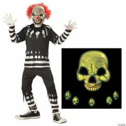 Outlet 🧨 Boy's Creepy Clown Costume ⌛