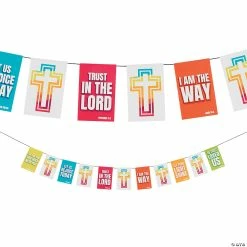 Top 10 🔔 Bright Scripture Pennant Banner 🔔