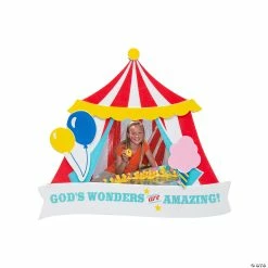 Deals 🌟 Church Carnival Picture Frame Magnet Craft Kit - Makes 12 ✔️