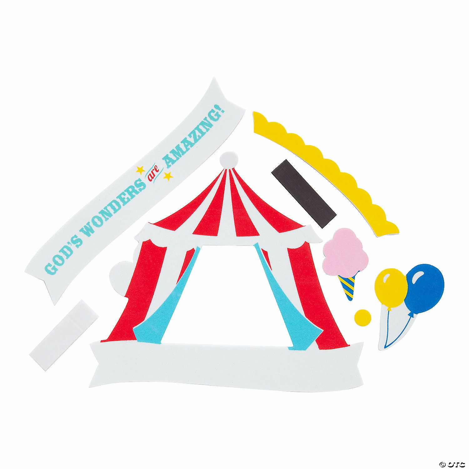 Deals π Church Carnival Picture Frame Magnet Craft Kit - Makes 12 βοΈ - Image 2