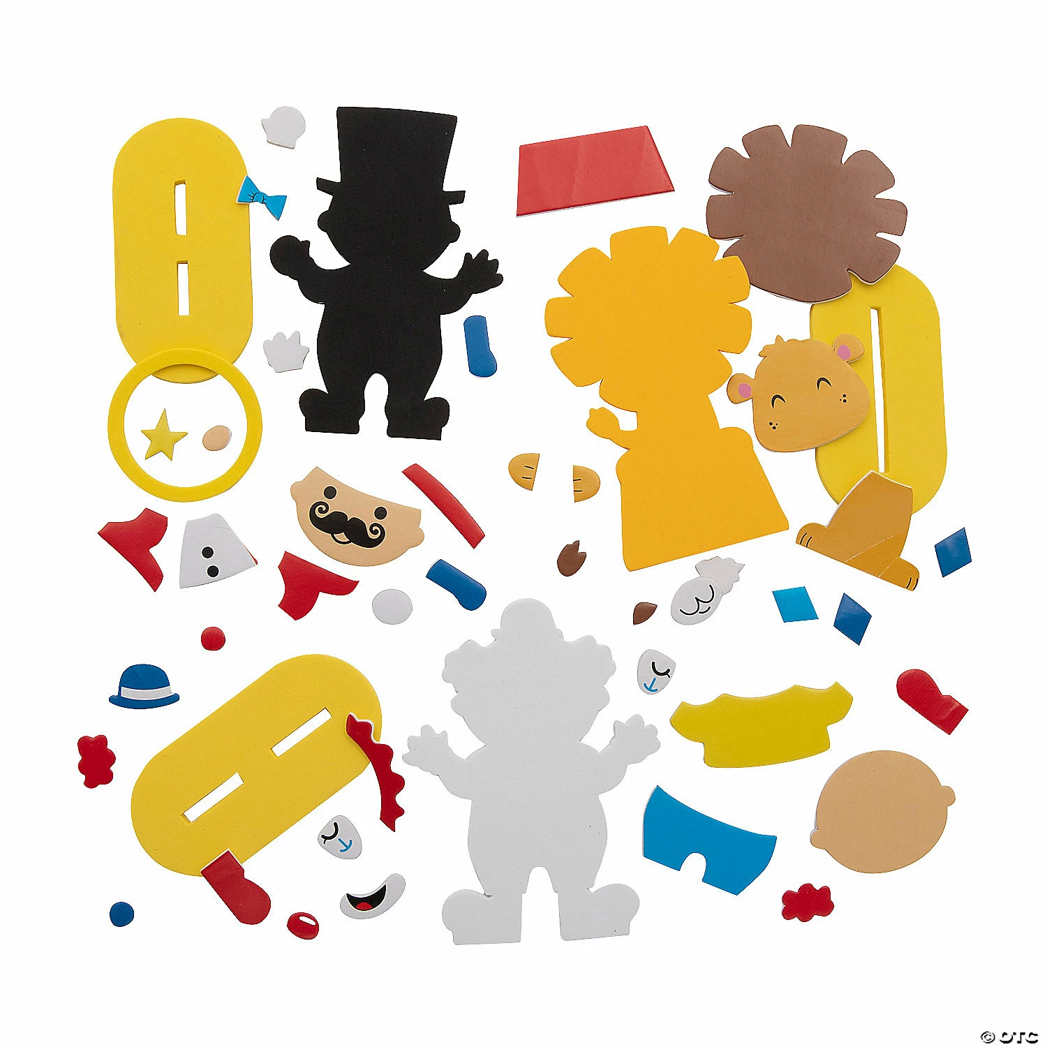 Cheap π Circus Character Craft Kit β Makes 12 π - Image 2