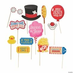 Discount 👏 Faith Fall Carnival Photo Prop Sticks- 12 Pc. 🧨