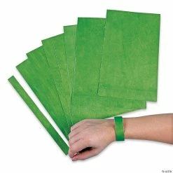 Cheapest 😍 Self-Adhesive Paper Wristbands- 100 Pc. 💯
