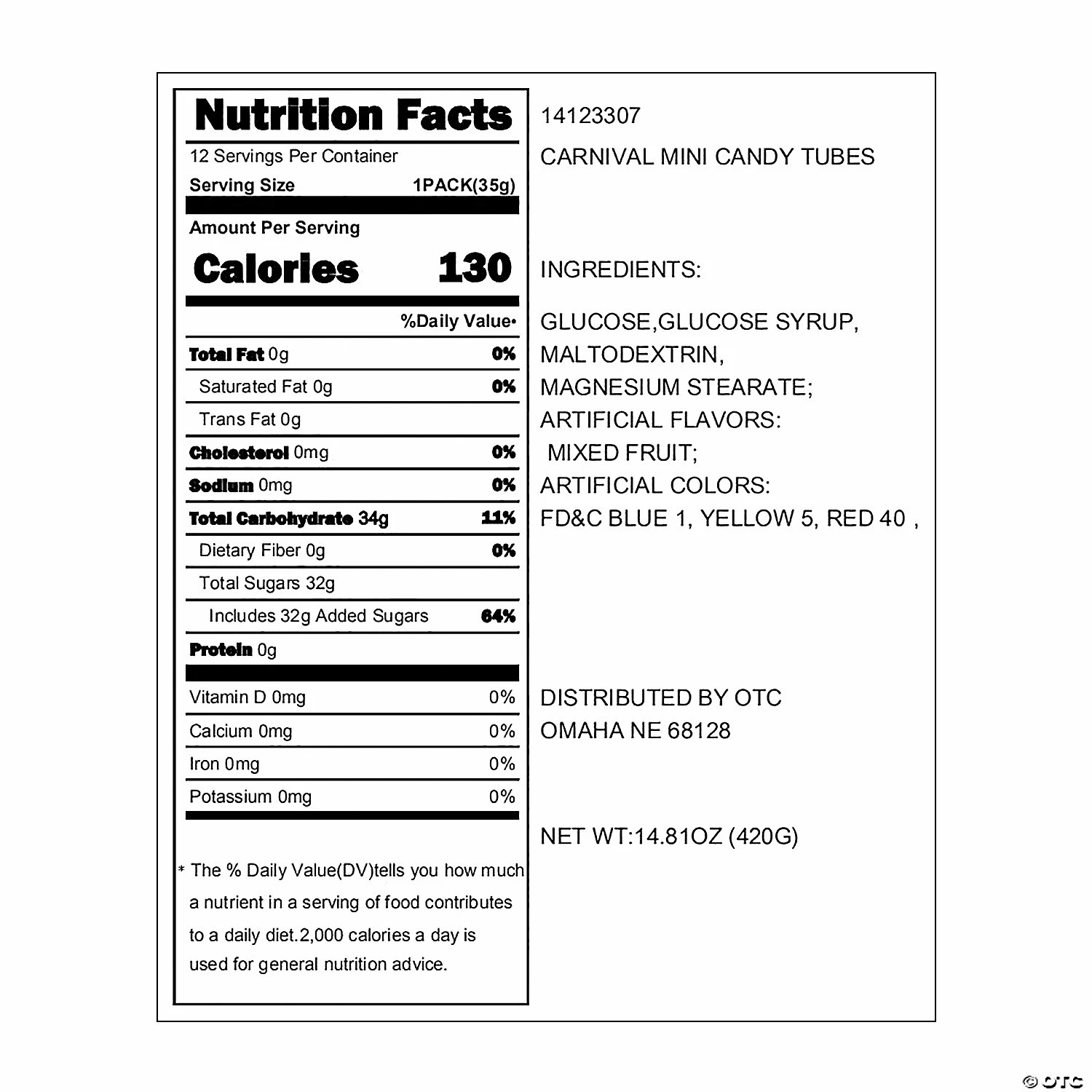 Budget β Mini Carnival Clown π¬ Candy Tubes with π¬ Candy - 12 Pc. π - Image 2