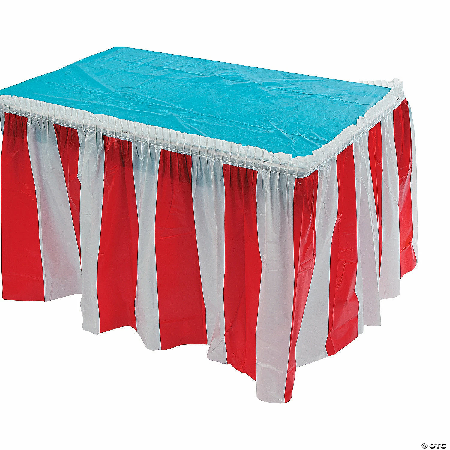 Top 10 π₯ Red & White Striped Table π Skirt π