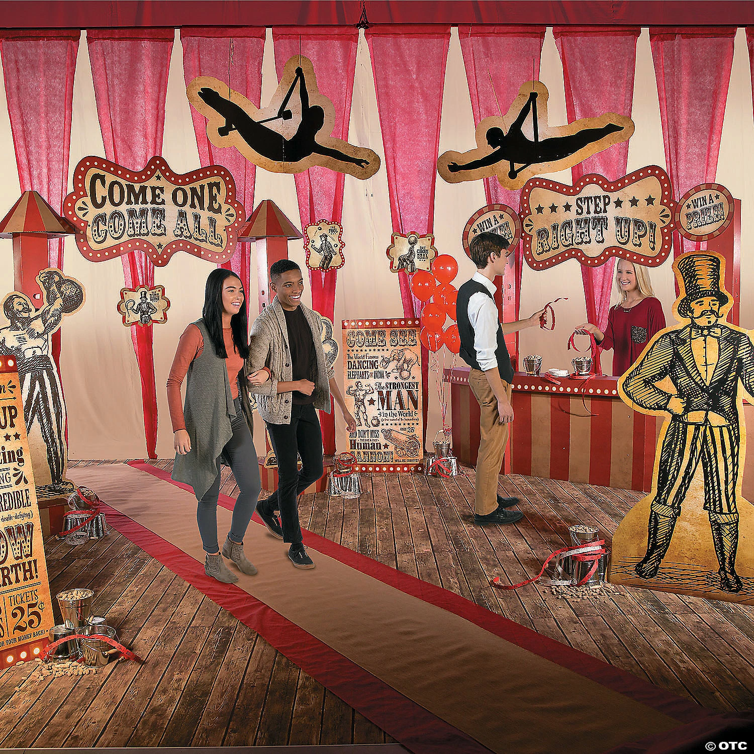 Flash Sale π― Vintage Circus Stand-Up Signs - 2 Pc. π - Image 2